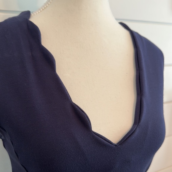 Navy French Connection Dress - Picture 2 of 6